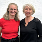 die beiden Sekretärinnen Miriam Storf und Ingrid Anderl